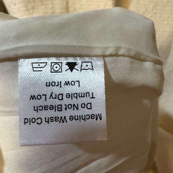 Tuckernuck Womens Cream Sheath Dress with Peter Pan Collar Size XS - Picture 9 of 11